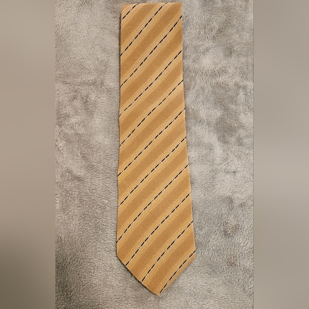 BILL BLASS Black Label Adult Tan Necktie